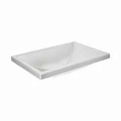 Native Trails Amara 20" x 14" Rectangle Fireclay Bathroom Sink, Silver, PML2014-S