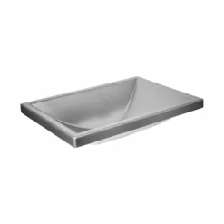 Native Trails Amara 20" x 14" Rectangle Fireclay Bathroom Sink, Platinum, PML2014-P