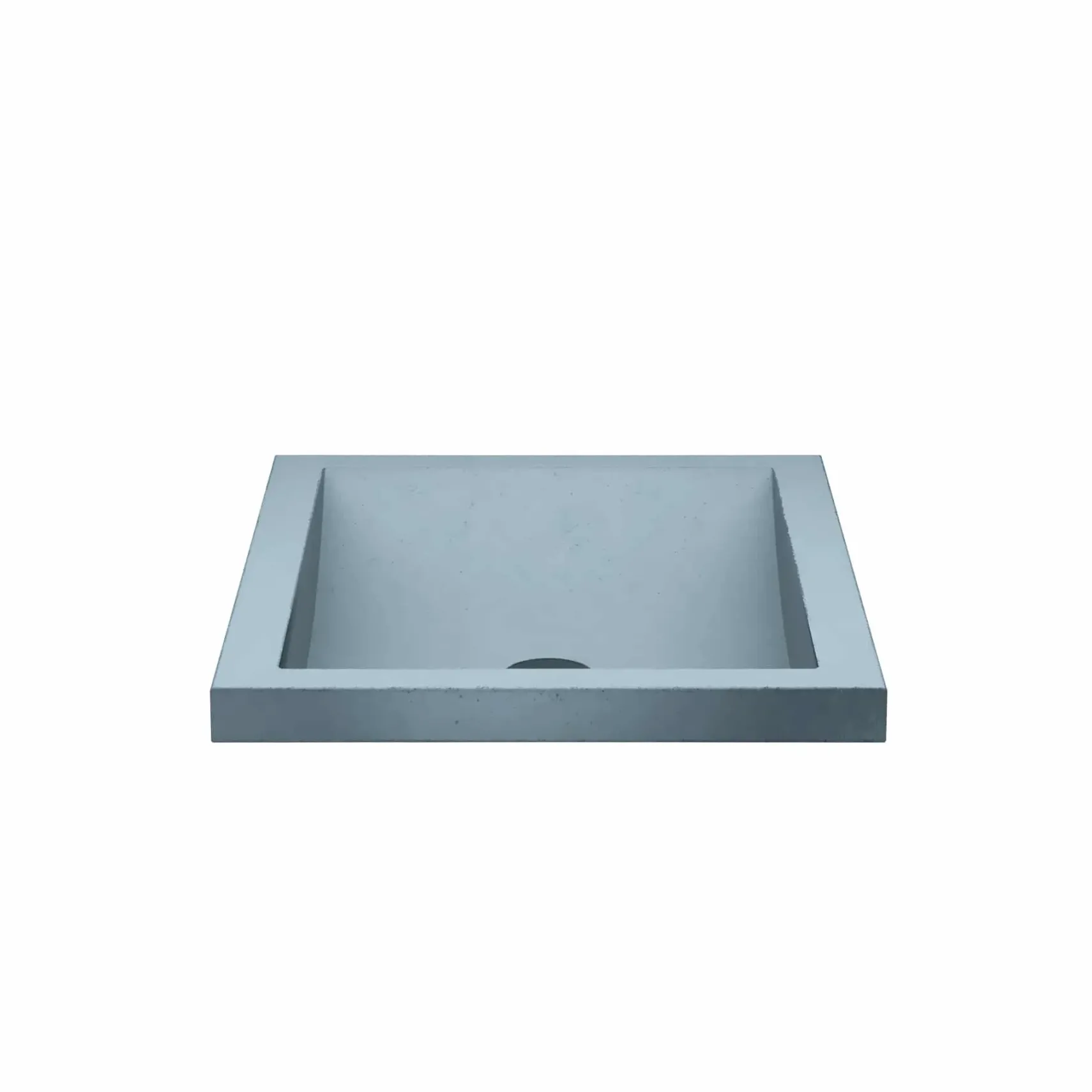 Native Trails Cabrillo 20.75" x 14.75" Rectangle Undermount NativeStone Concrete ADA Bathroom Sink, Ocean, NSL2014-O