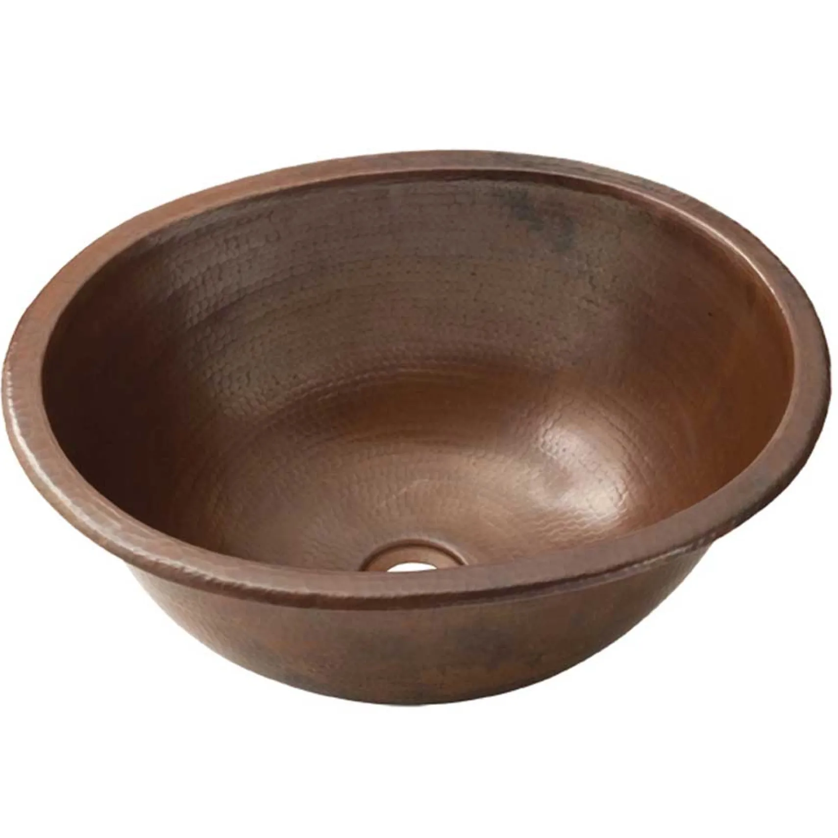 Native Trails Cameo 17" Oval Copper Bathroom Sink, Antique Copper, CPS248