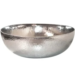 Native Trails Maestro 16" Round Nickel Bathroom Sink, Polished Nickel, CPS863