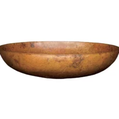 Native Trails Maestro 17" Round Copper Bathroom Sink, Tempered Copper, CPS384