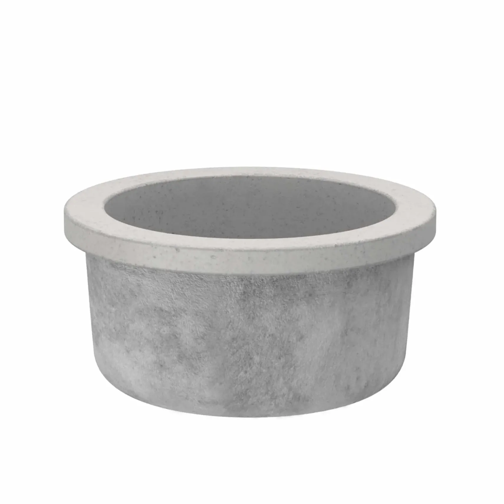 Native Trails Malibu 14" NativeStone Concrete Bar/Prep Sink, Ash, NSB1407-A
