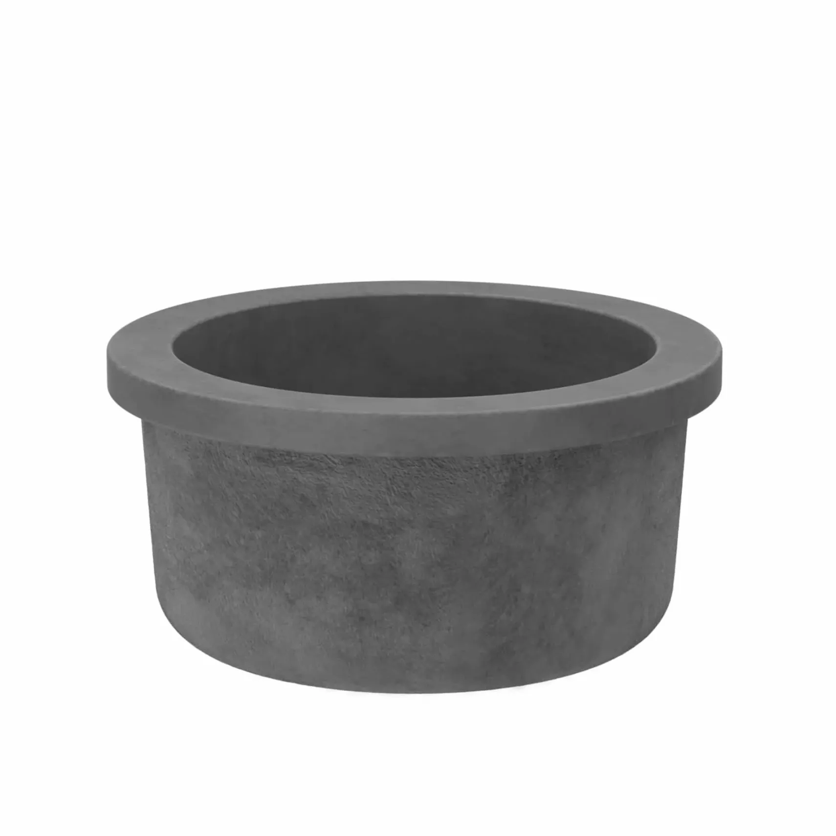 Native Trails Malibu 14" NativeStone Concrete Bar/Prep Sink, Slate, NSB1407-S