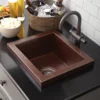 Native Trails Manhattan 17" Copper Bar/Prep Sink, Antique Copper, CPS232