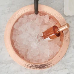 Native Trails Mojito 16" Copper Bar/Prep Sink, Polished Copper, CPS416