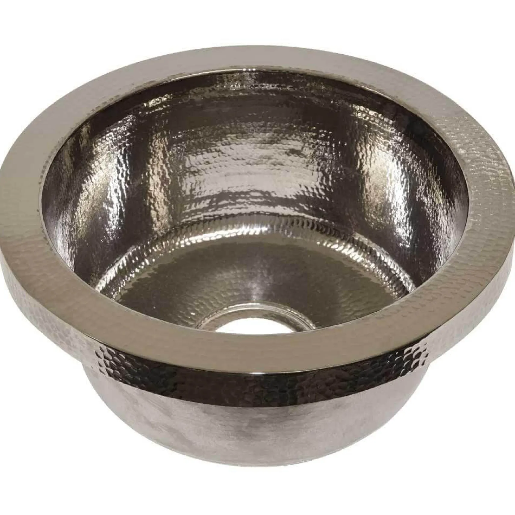 Native Trails Mojito 16" Nickel Bar/Prep Sink, Polished Nickel, CPS816