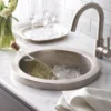 Native Trails Mojito 16" Nickel Bar/Prep Sink, Brushed Nickel, CPS516
