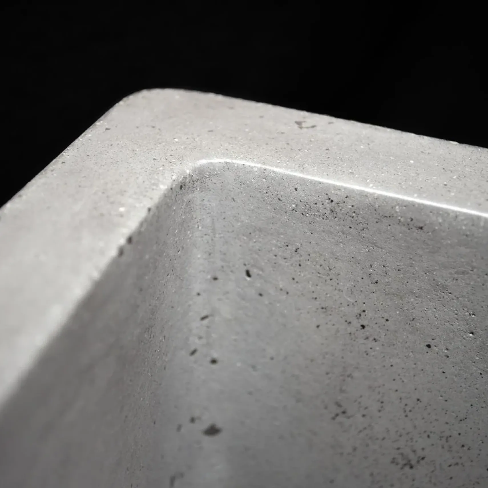 Native Trails Nipomo 20" Rectangle NativeStone Concrete Farmhouse Bathroom Sink, Ash, NSL1915-A