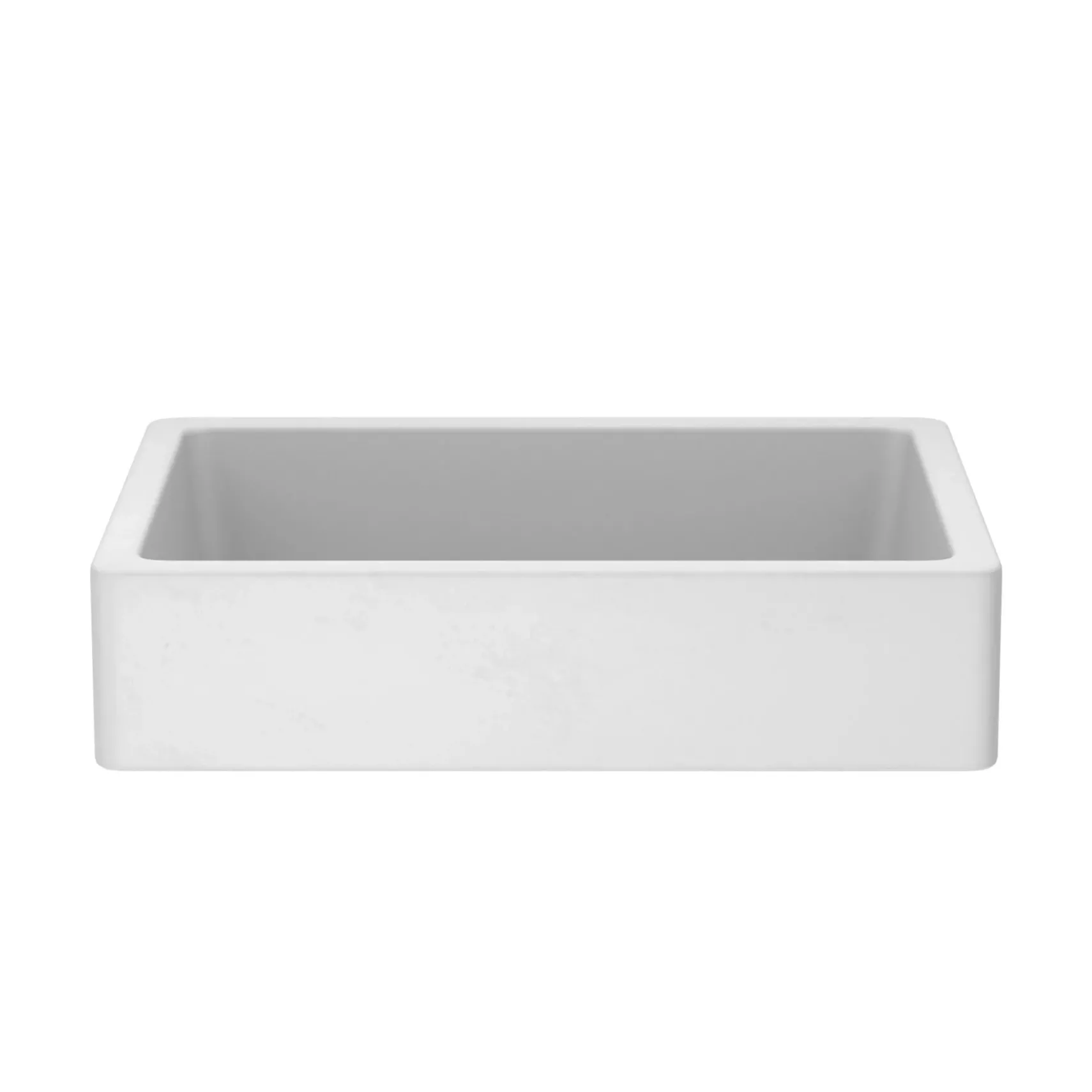 Native Trails Nipomo 20" Rectangle NativeStone Concrete Farmhouse Bathroom Sink, Pearl, NSL1915-P