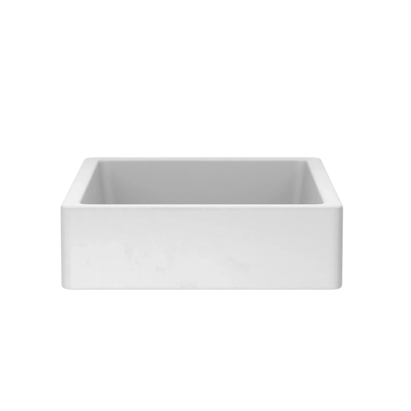Native Trails Nipomo 20" Rectangle NativeStone Concrete Farmhouse Bathroom Sink, Pearl, NSL1915-P
