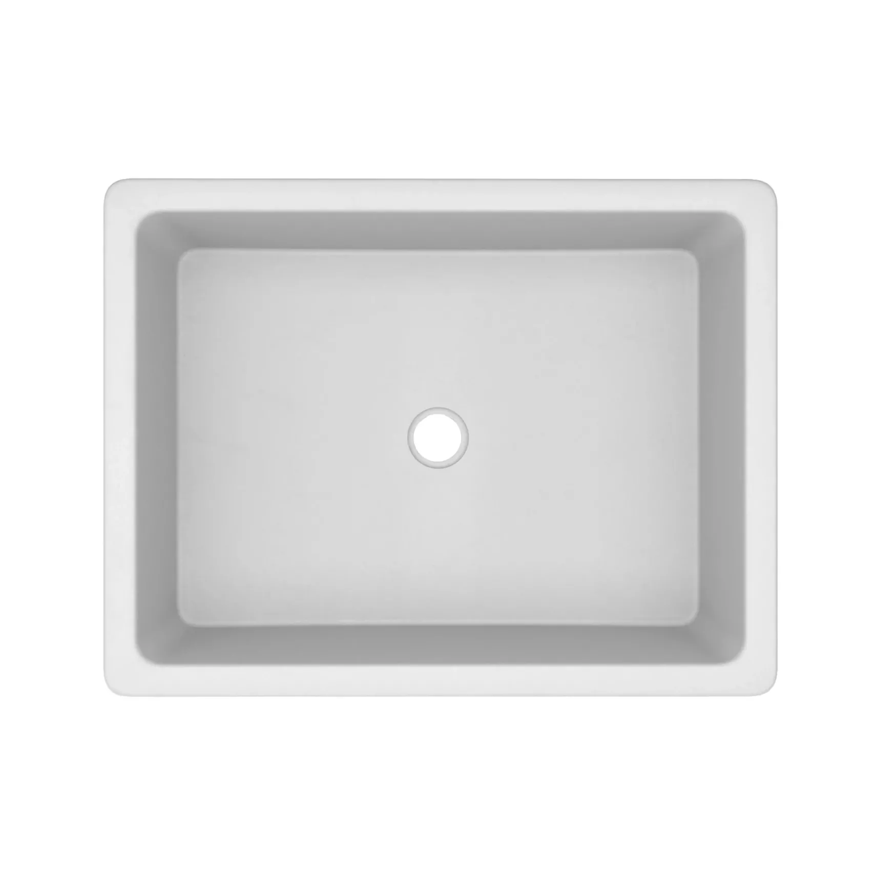 Native Trails Nipomo 20" Rectangle NativeStone Concrete Farmhouse Bathroom Sink, Pearl, NSL1915-P