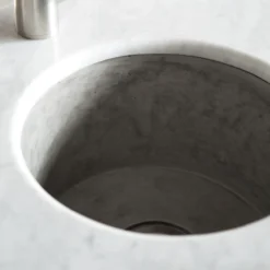 Native Trails Olivos 16" NativeStone Concrete Bar/Prep Sink, Ash, NSB1607-A