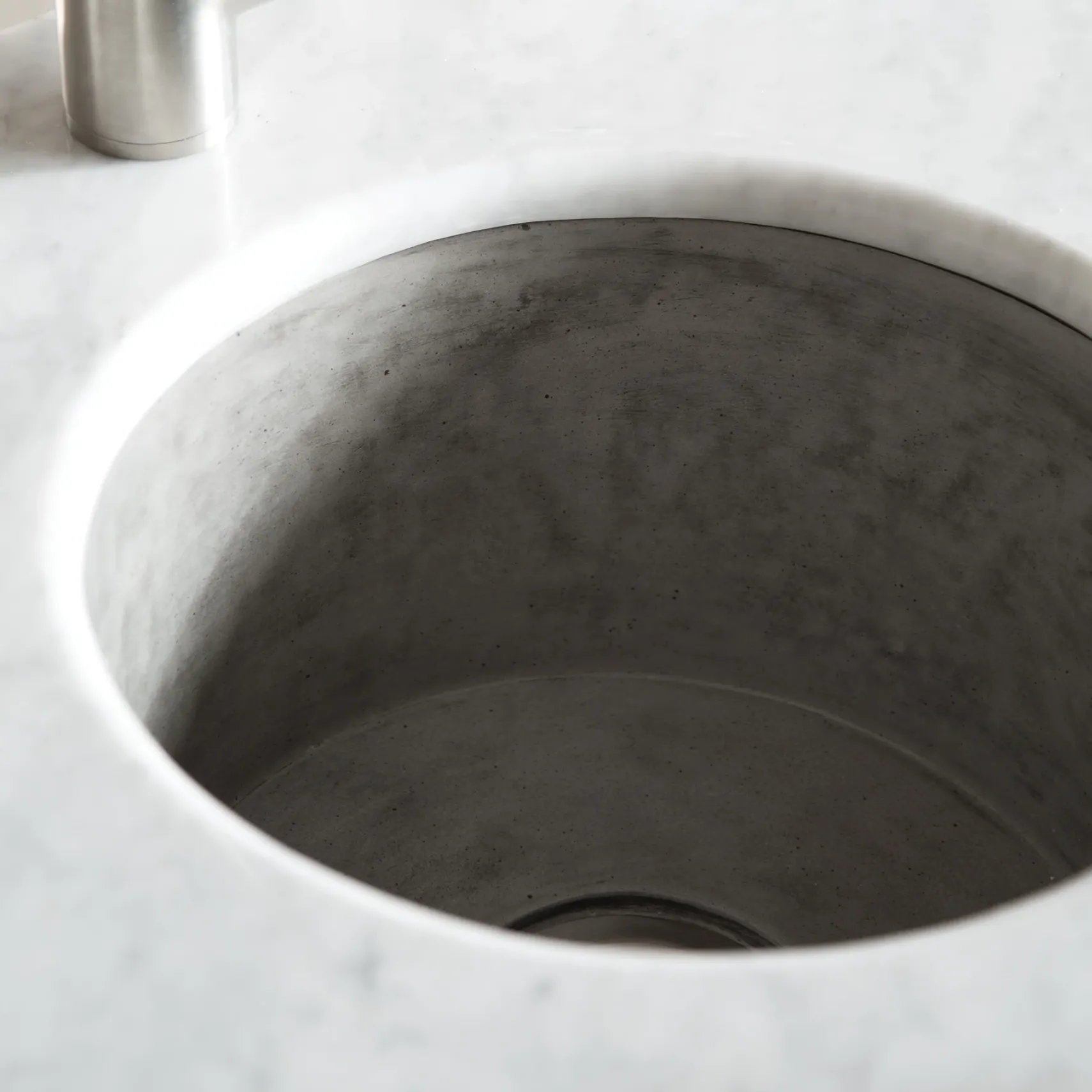 Native Trails Olivos 16" NativeStone Concrete Bar/Prep Sink, Ash, NSB1607-A