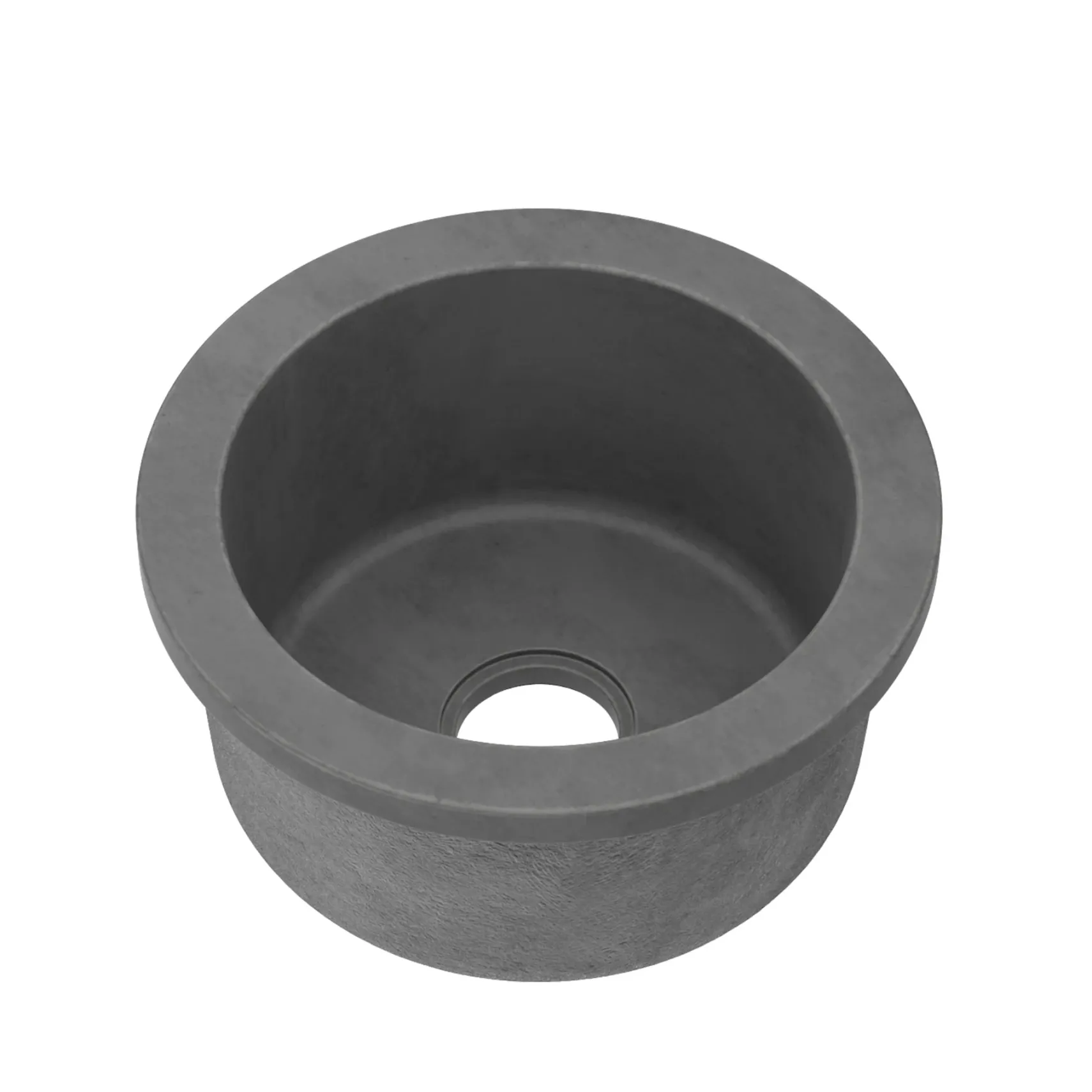 Native Trails Olivos 16" NativeStone Concrete Bar/Prep Sink, Slate, NSB1607-S