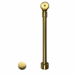 Native Trails Push to Seal Bath Waste & Overflow in Brushed Gold, DR290-BG