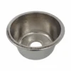 Native Trails Redondo Chico 15" Nickel Bar/Prep Sink, Polished Nickel, CPS860