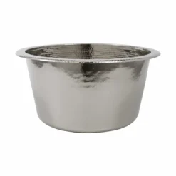 Native Trails Redondo Chico 15" Nickel Bar/Prep Sink, Polished Nickel, CPS860