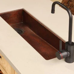 Native Trails Rio Chico 30" Copper Bar/Prep Sink, Antique Copper, CPS210
