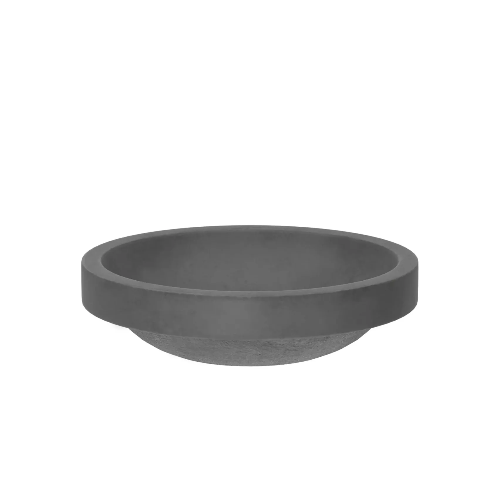 Native Trails Tolosa 19" Oval NativeStone Concrete Bathroom Sink, Slate, NSL1916-S