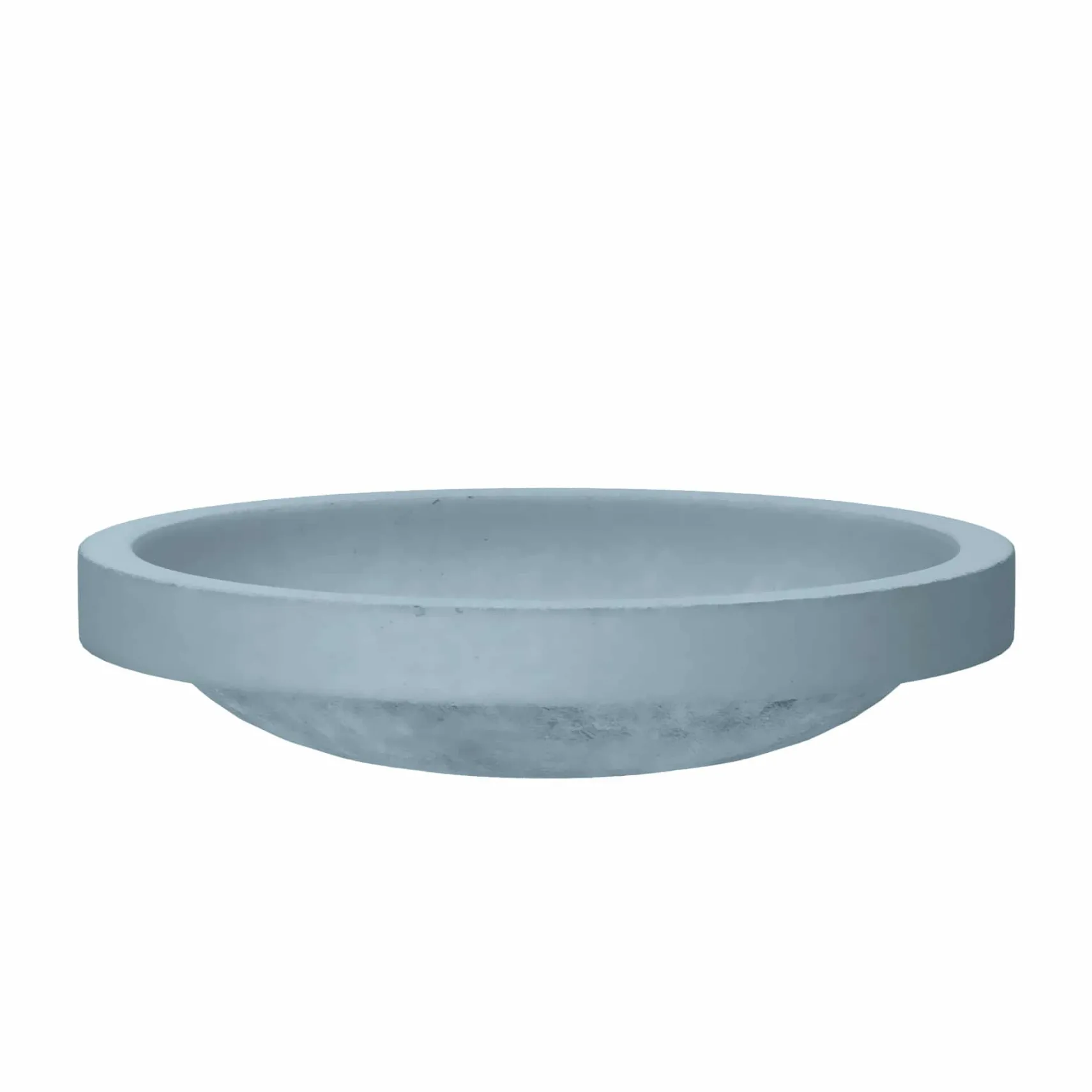 Native Trails Tolosa 19" x 16" Oval NativeStone Concrete ADA Bathroom Sink, Ocean, NSL1916-O