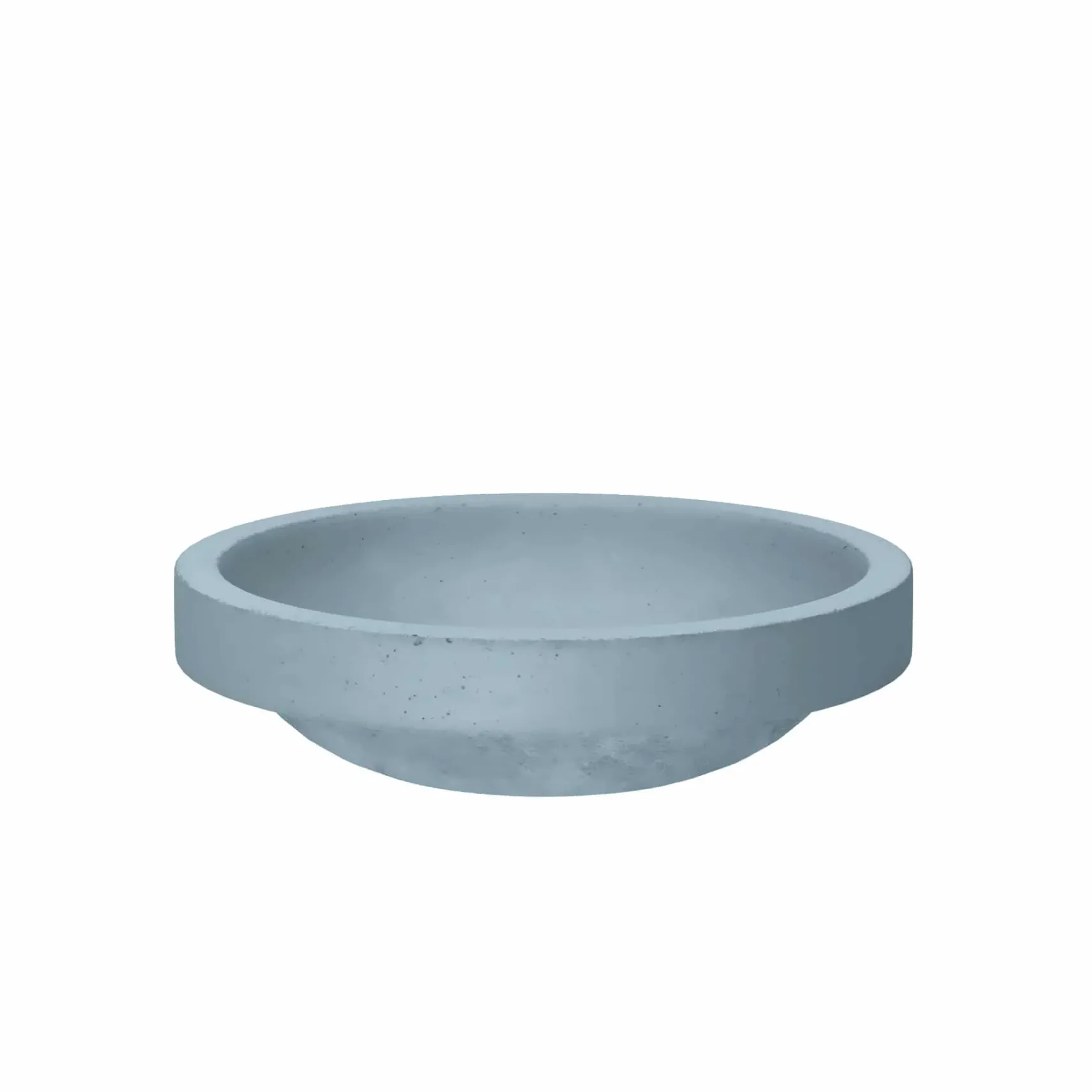 Native Trails Tolosa 19" x 16" Oval NativeStone Concrete ADA Bathroom Sink, Ocean, NSL1916-O