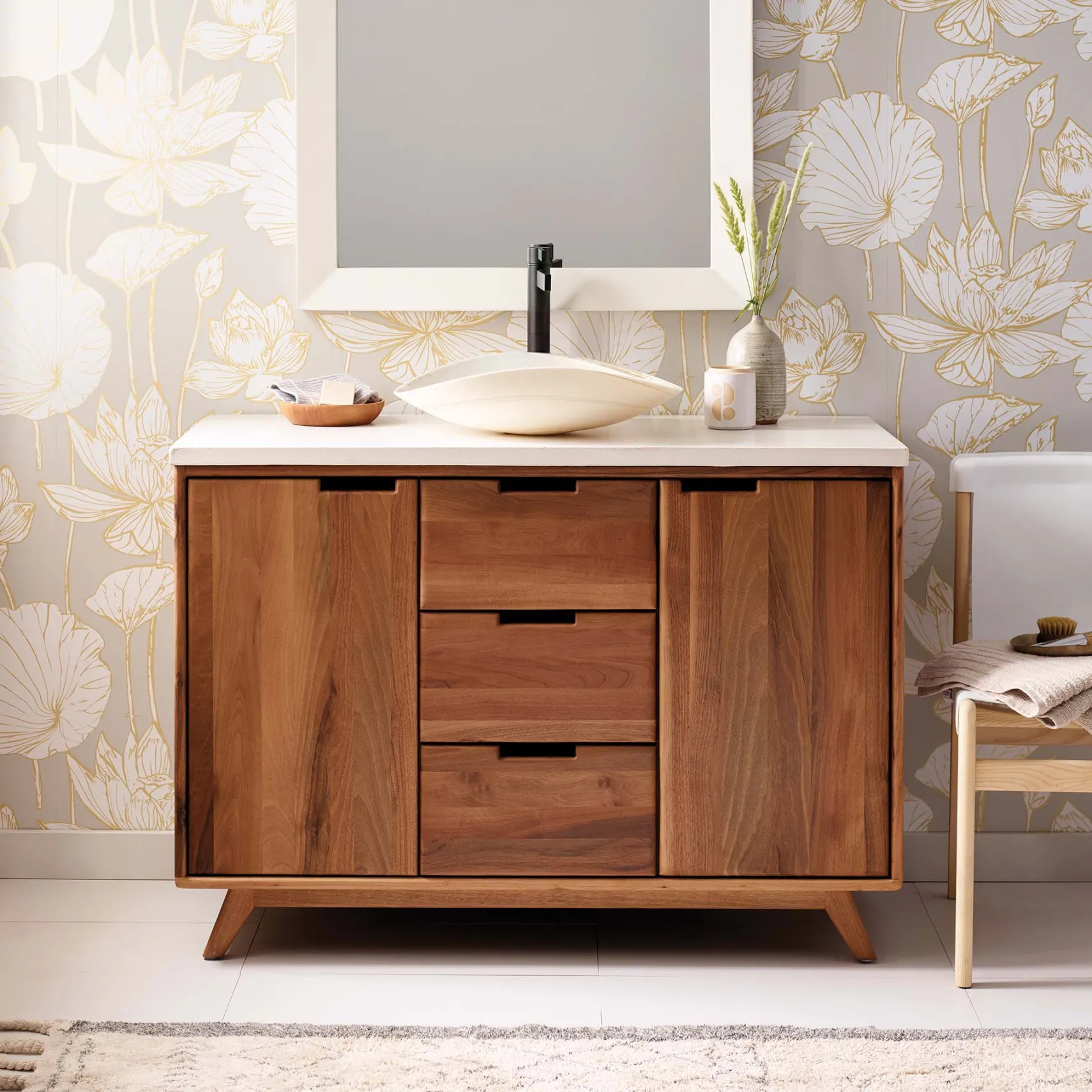 Native Trails Topanga 48" Freestanding Vanity Base, VNA481