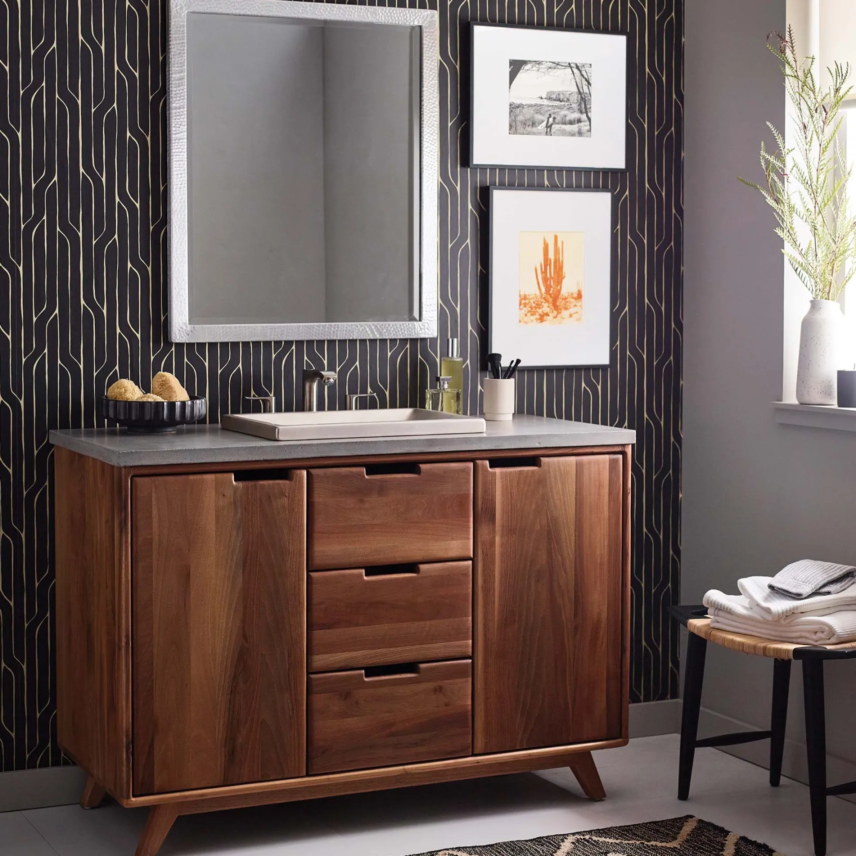 Native Trails Topanga 48" Freestanding Vanity Base, VNA481