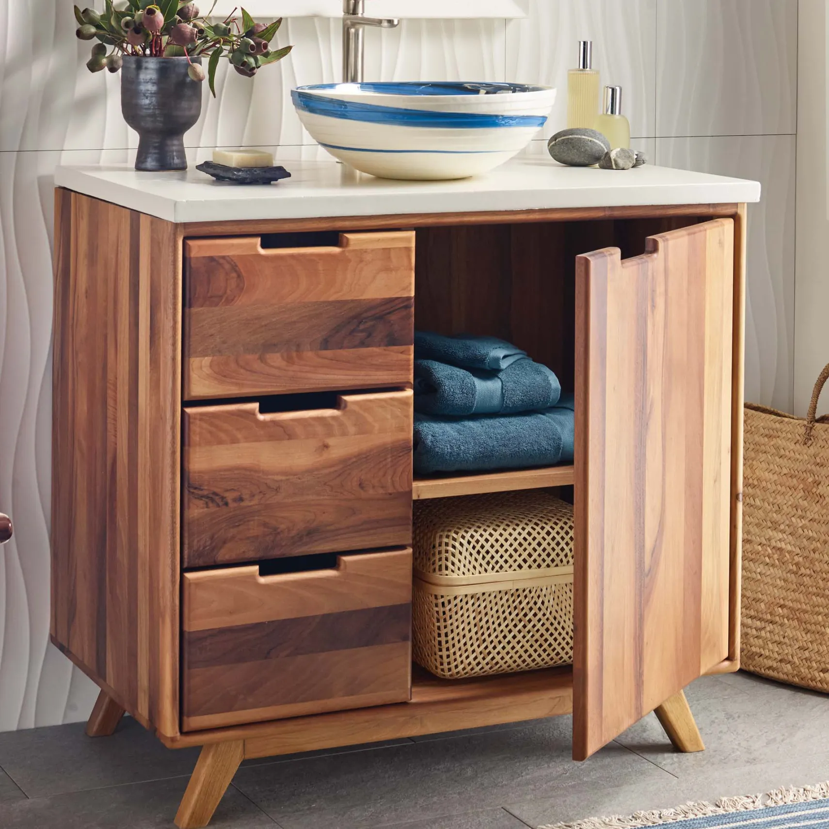 Native Trails Topanga 36" Freestanding Vanity Base, VNA361