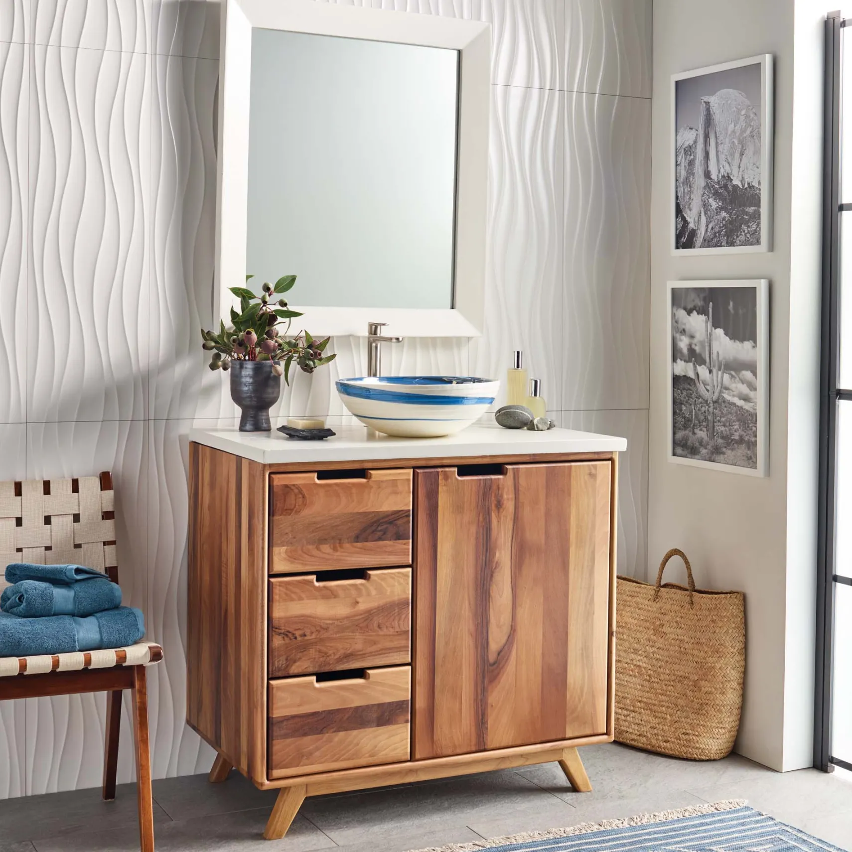 Native Trails Topanga 36" Freestanding Vanity Base, VNA361