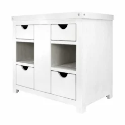 Native Trails Vintner's 36" Freestanding Vanity Base in Blanc, VNW360