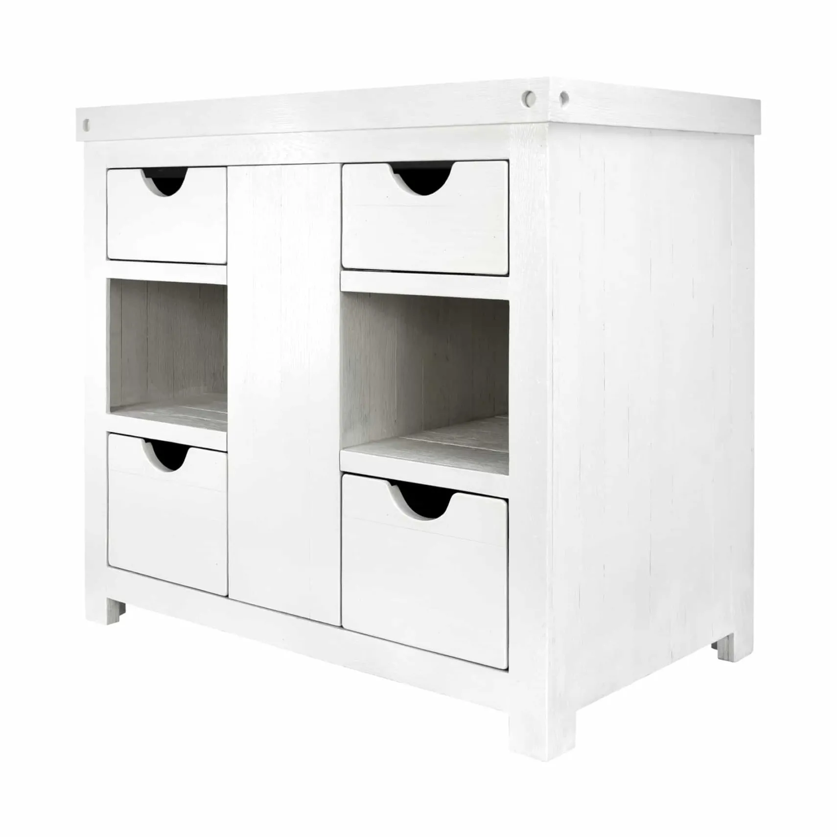 Native Trails Vintner's 36" Freestanding Vanity Base in Blanc, VNW360
