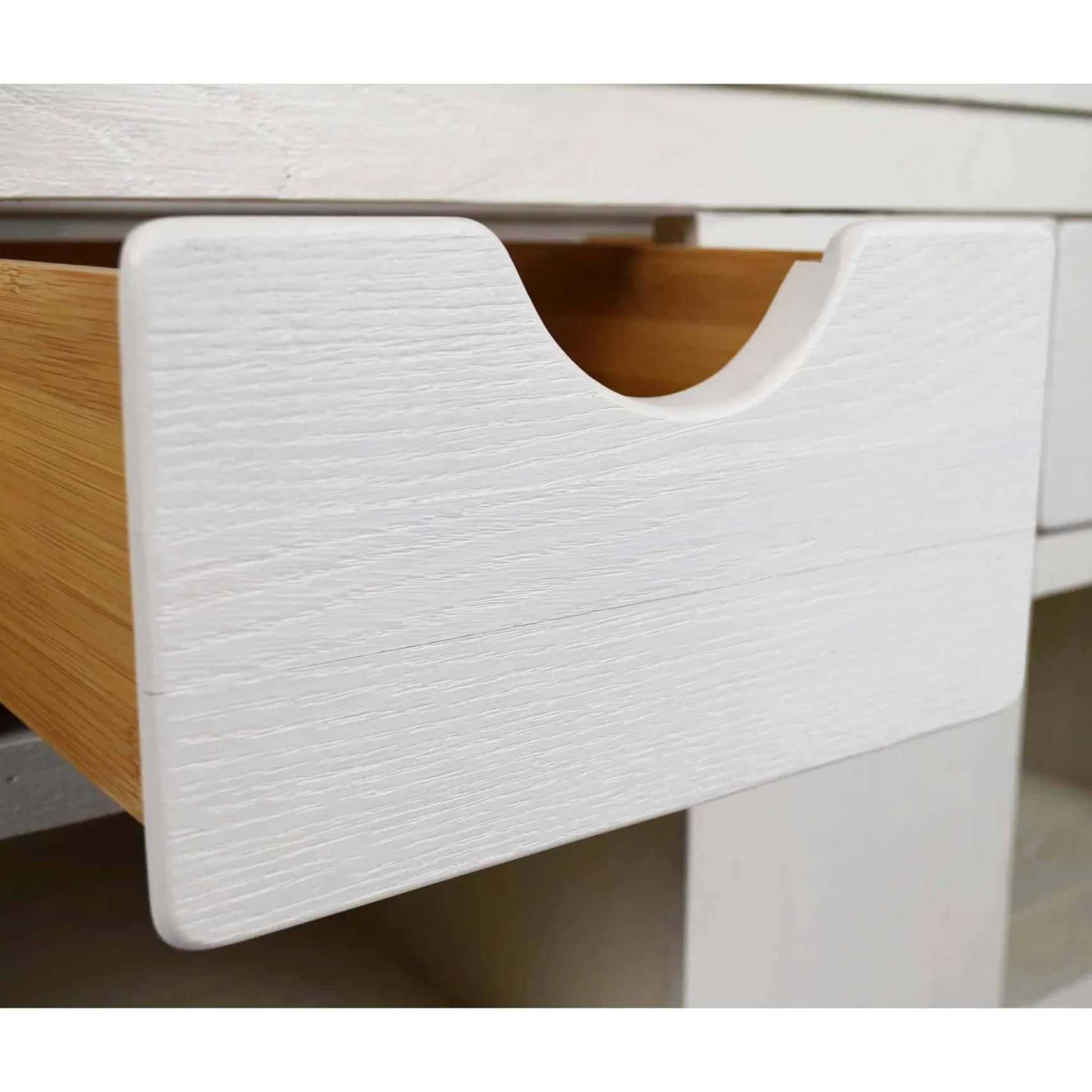 Native Trails Vintner's 36" Freestanding Vanity Base in Blanc, VNW360