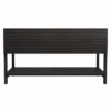 Native Trails Winemaker 60" Freestanding Reclaimed Wood Vanity Base in Charred Oak, VNM608
