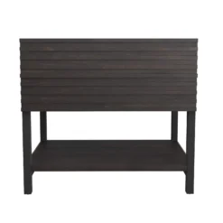 Native Trails Winemaker 36" Freestanding Reclaimed Wood Vanity Base in Charred Oak, VNM368