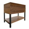 Native Trails Winemaker 36" Freestanding Reclaimed Wood Vanity Base in Cask Oak, VNM361