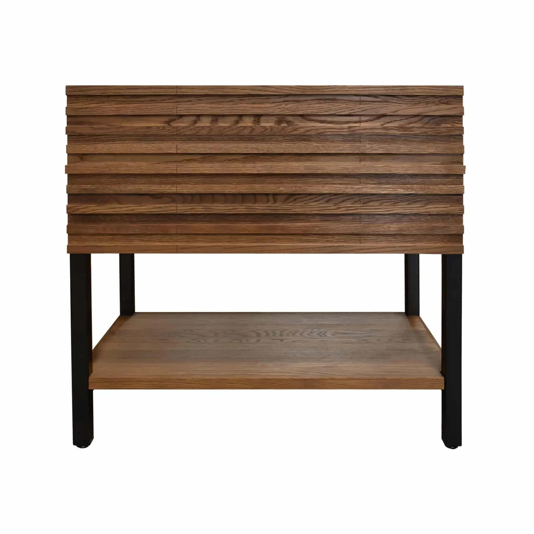 Native Trails Winemaker 36" Freestanding Reclaimed Wood Vanity Base in Cask Oak, VNM361