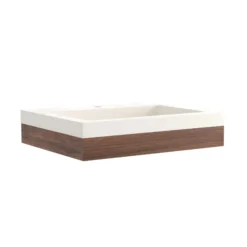 Native Trails Winemaker Napa 24" Wall-Mount Reclaimed Wood Vanity Base in Cask Oak, VNP241