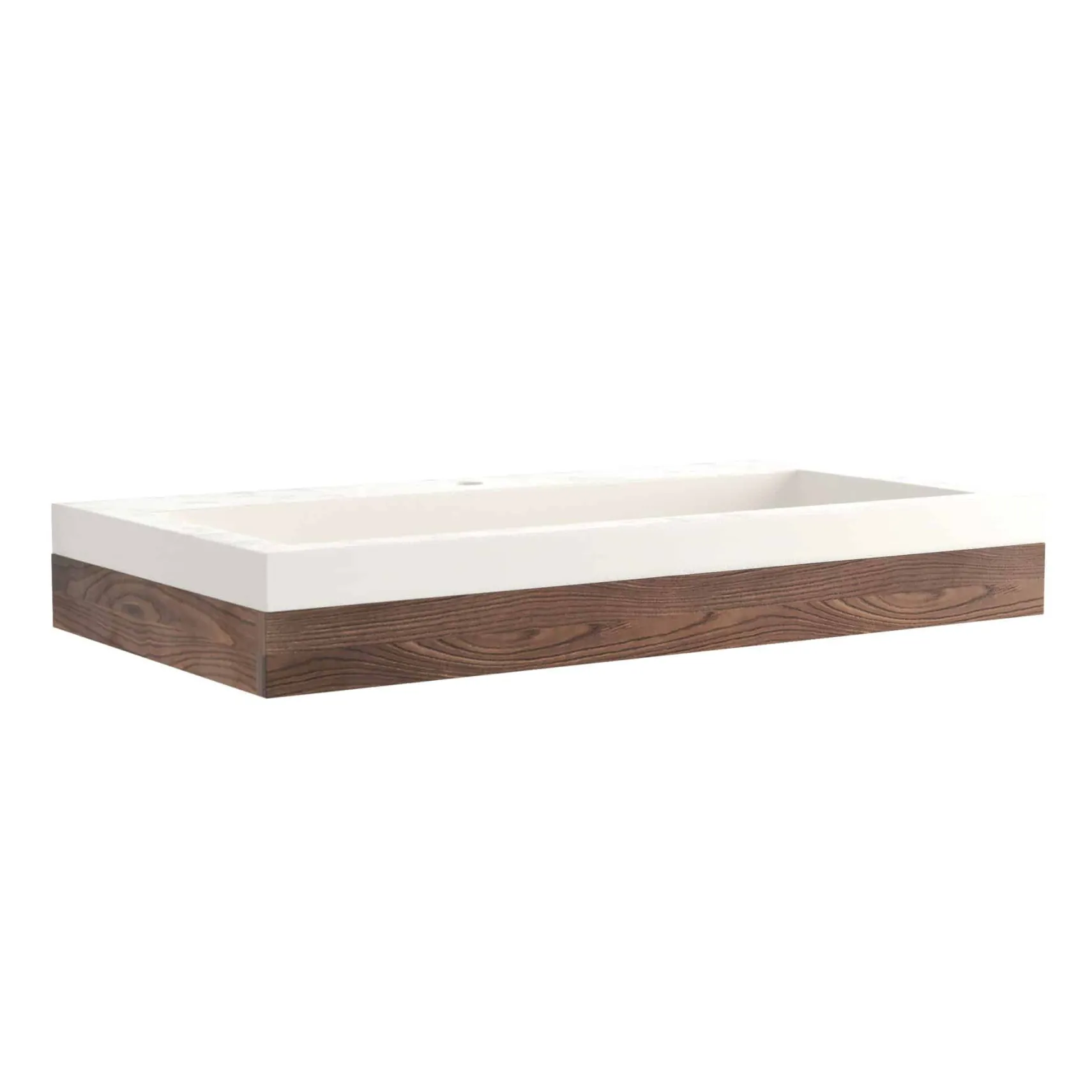 Native Trails Winemaker Napa 36" Wall-Mount Reclaimed Wood Vanity Base in Cask Oak, VNP361