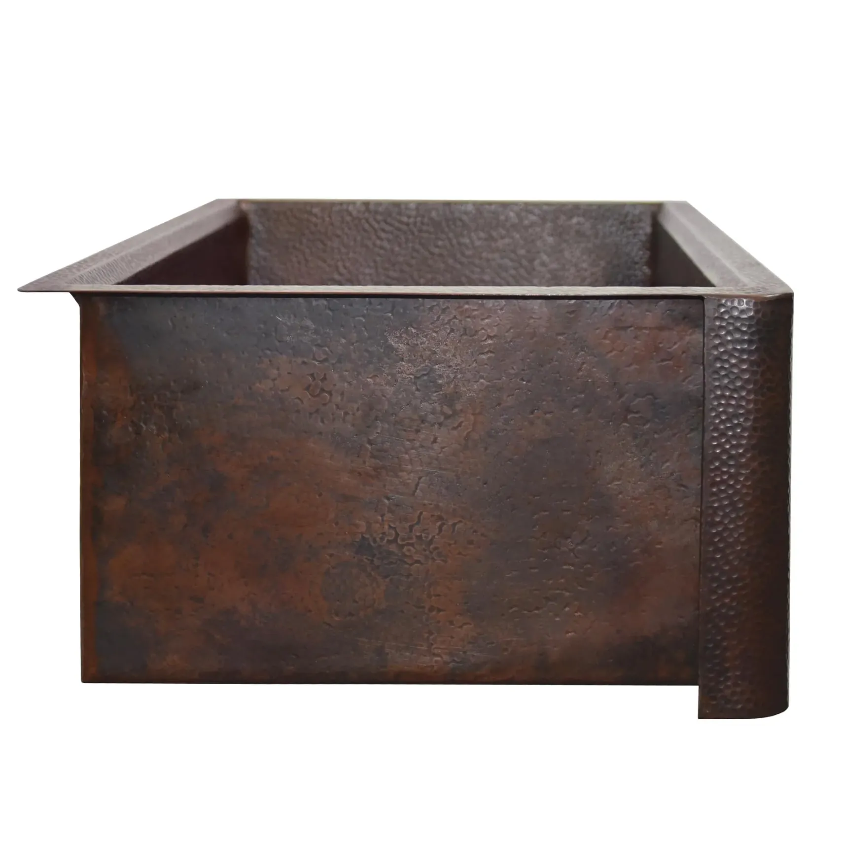 Native Trails Concierge 33" Copper Workstation Farmhouse Kitchen Sink, Antique Copper, CPKG273