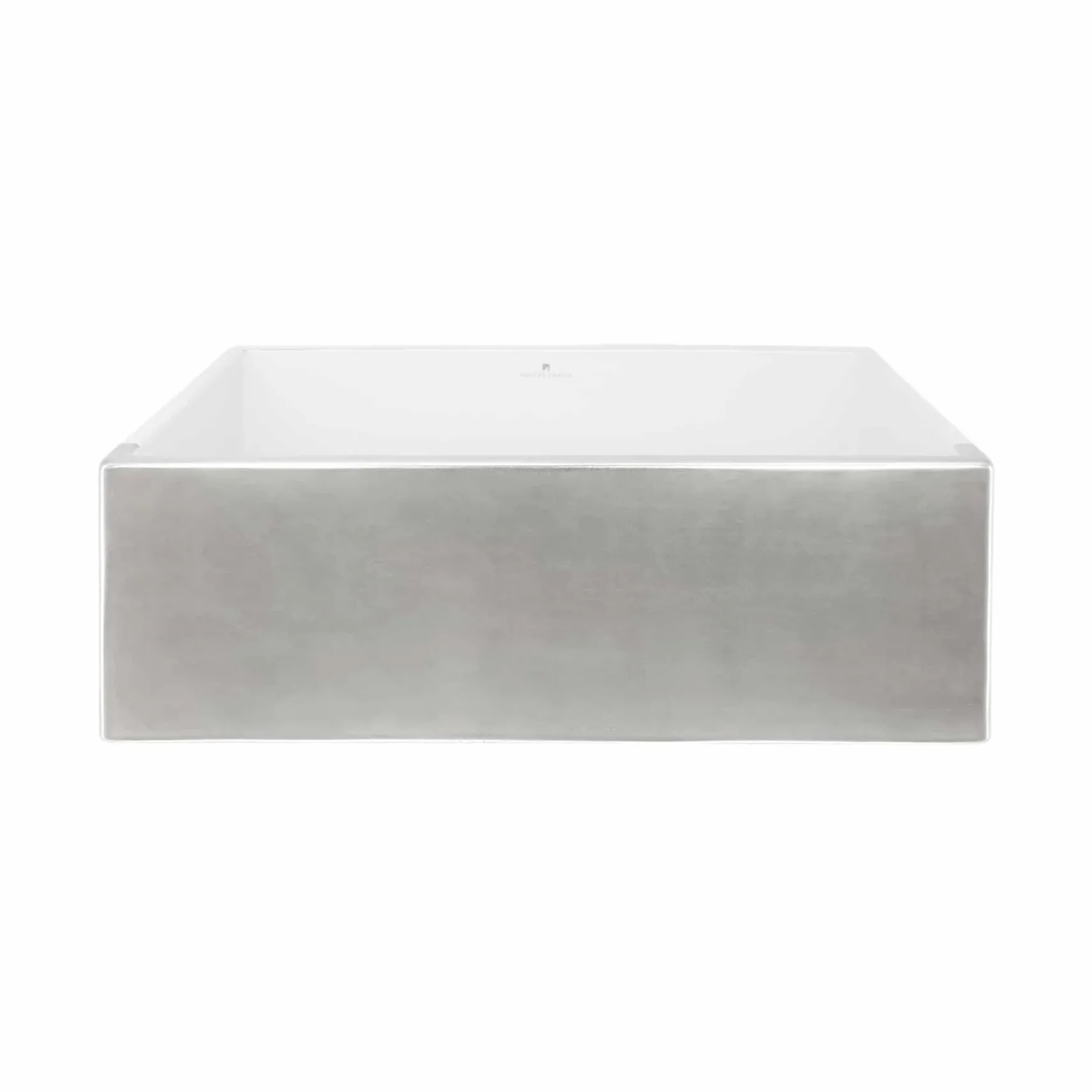 Native Trails Dreamer 30" Fireclay Farmhouse Sink, Silver, PMK3018-S