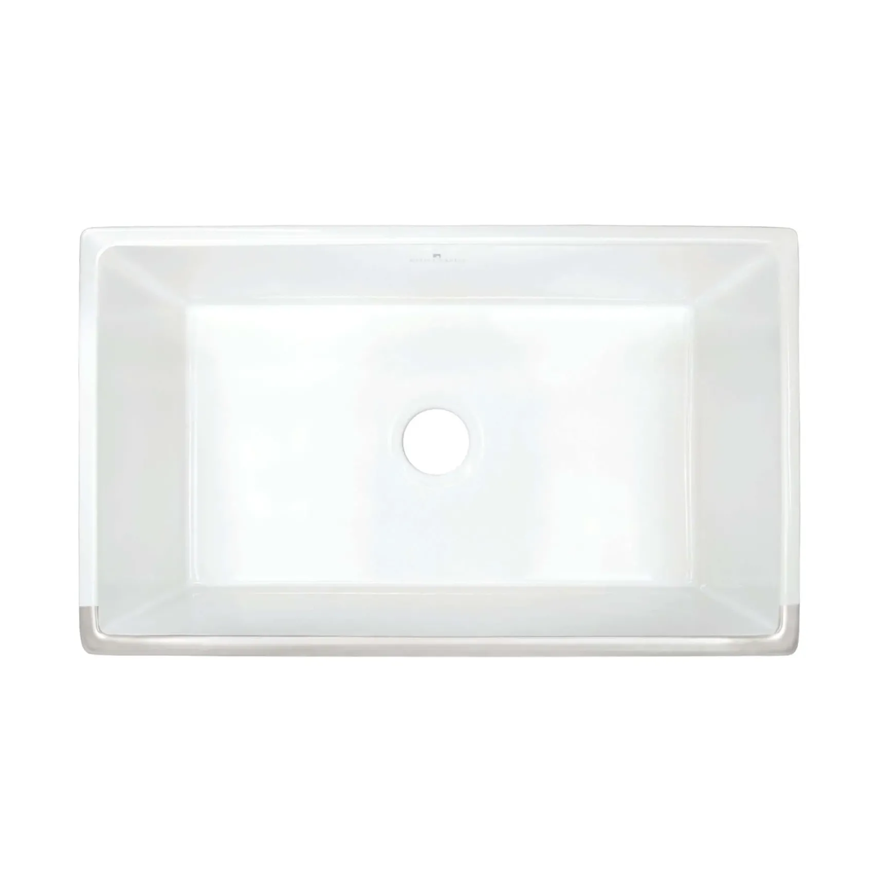 Native Trails Dreamer 30" Fireclay Farmhouse Sink, Silver, PMK3018-S