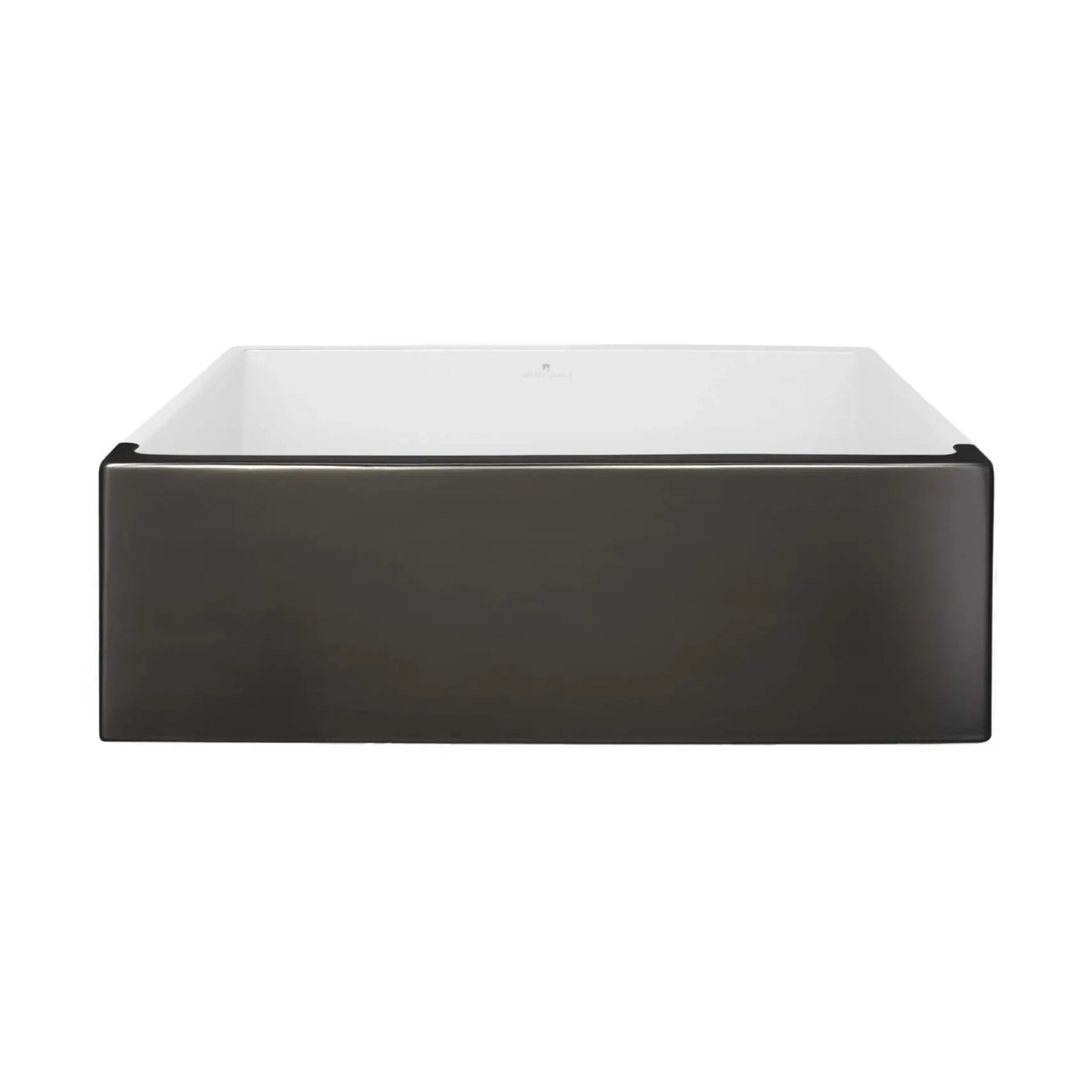 Native Trails Dreamer 30" Fireclay Farmhouse Sink, Gunmetal, PMK3018-M