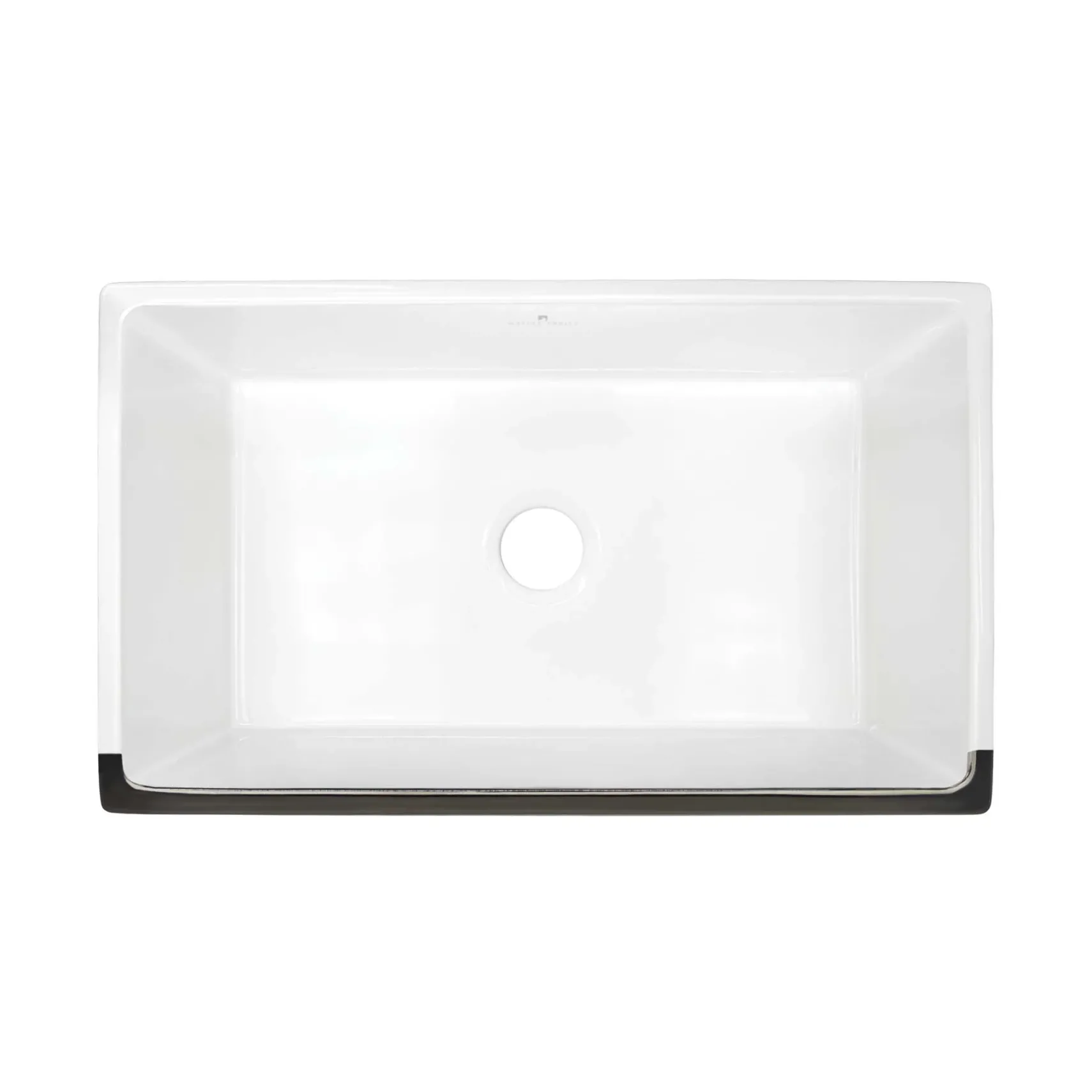 Native Trails Dreamer 30" Fireclay Farmhouse Sink, Gunmetal, PMK3018-M