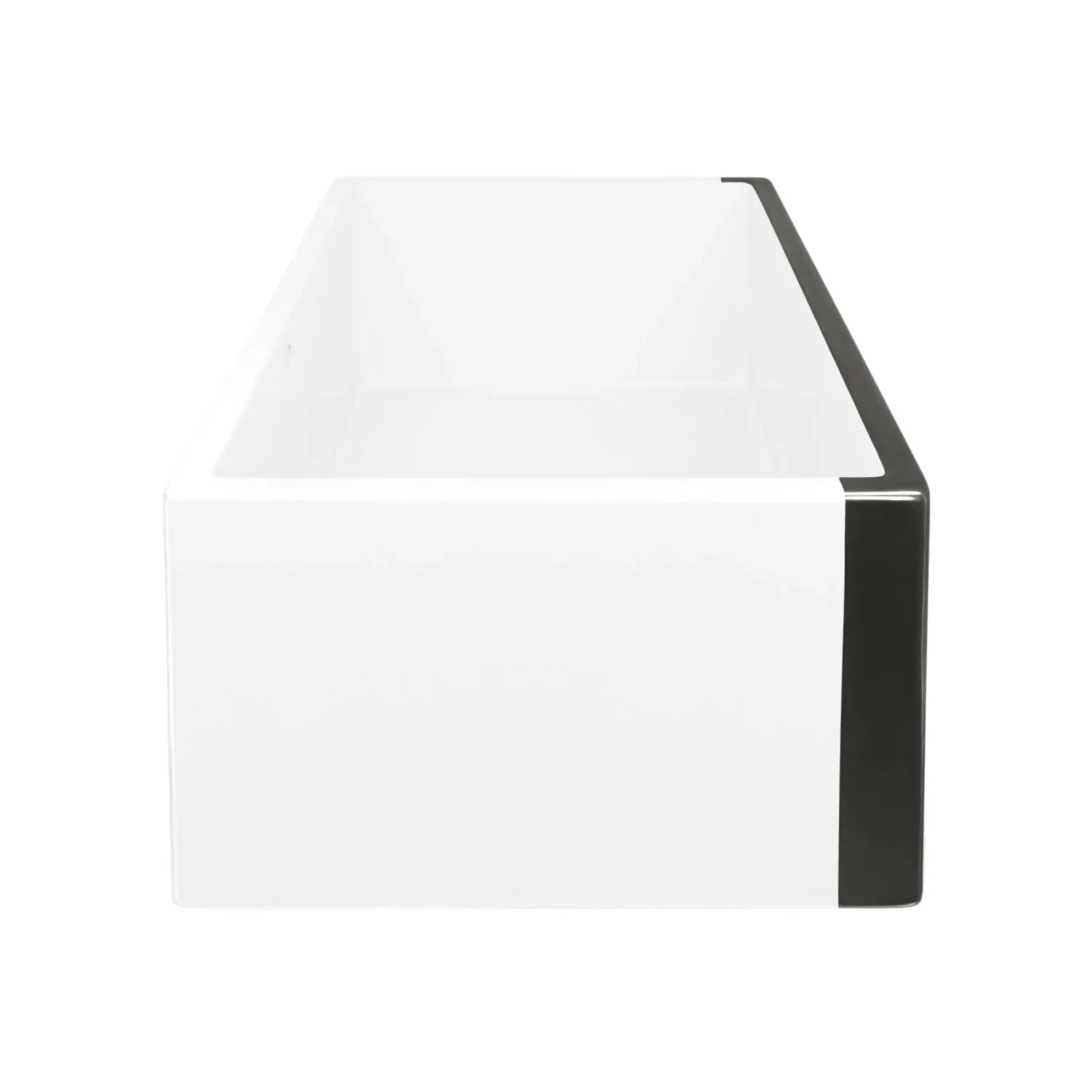 Native Trails Dreamer 30" Fireclay Farmhouse Sink, Gunmetal, PMK3018-M