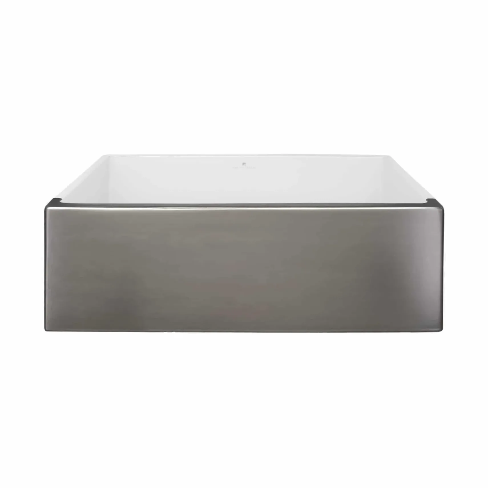 Native Trails Dreamer 30" Fireclay Farmhouse Sink, Platinum, PMK3018-P
