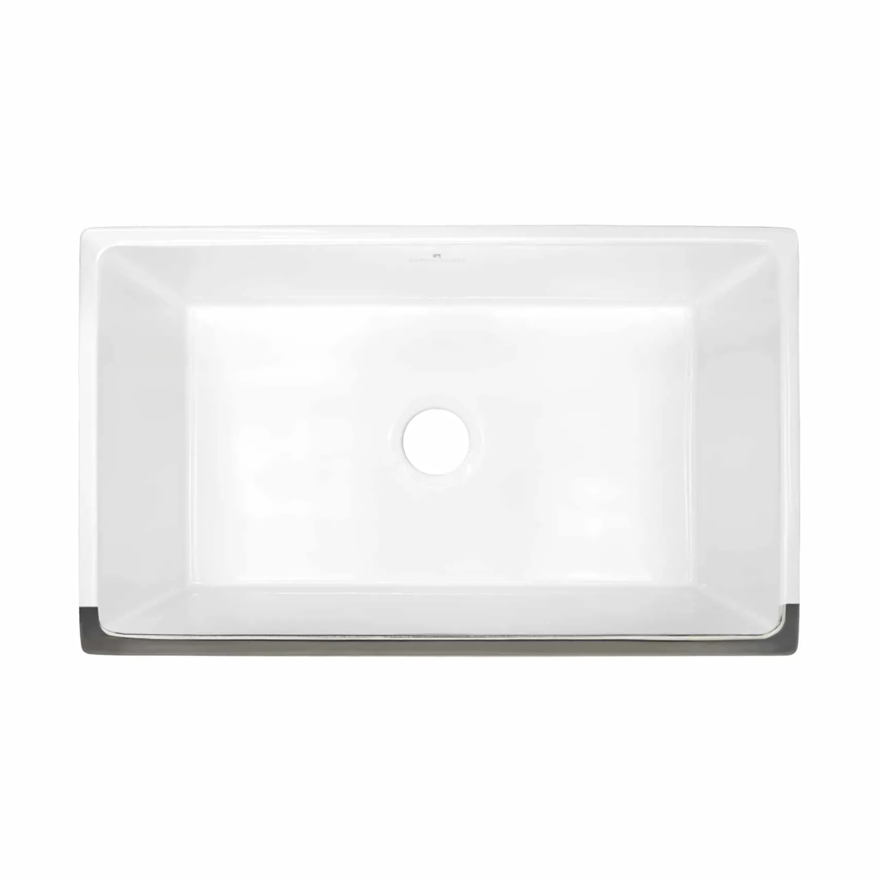 Native Trails Dreamer 30" Fireclay Farmhouse Sink, Platinum, PMK3018-P