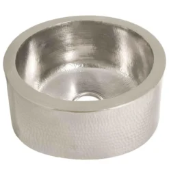 Native Trails Fiesta 19" Nickel Farmhouse Sink, Brushed Nickel, CPS514