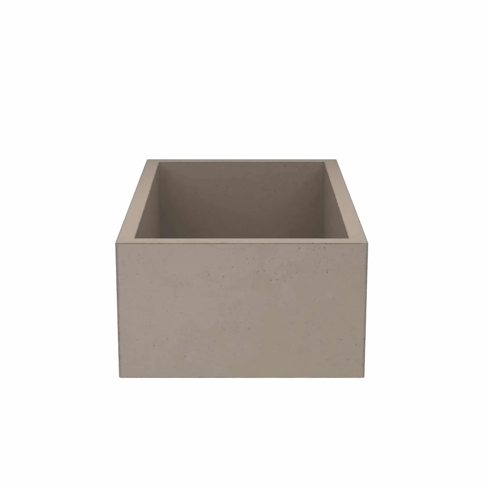 Native Trails 30" NativeStone Concrete Farmhouse Sink, Earth, NSK3018-E