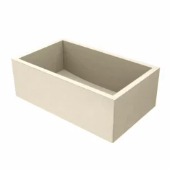 Native Trails 30" NativeStone Concrete Farmhouse Sink, Sand, NSK3018-D